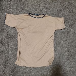 Leopard print t-shirt